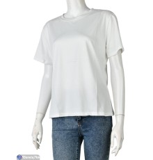 Футболка жіноча на літо (8 шт. р.сетка M-2XL) білий  "Mirella"