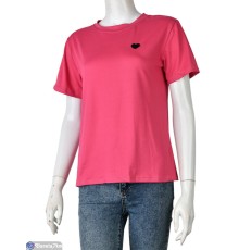 Футболка жіноча на літо (8 шт. р.сетка M-2XL) рожевий  "Mirella"