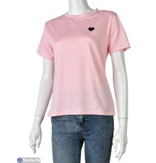 Футболка жіноча на літо (8 шт. р.сетка M-2XL) рожевий  "Mirella"