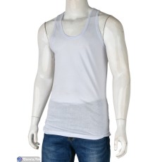 Майка чоловіча на весну/осінь (5 шт. р.сетка 48-56) білий  "Mirella"