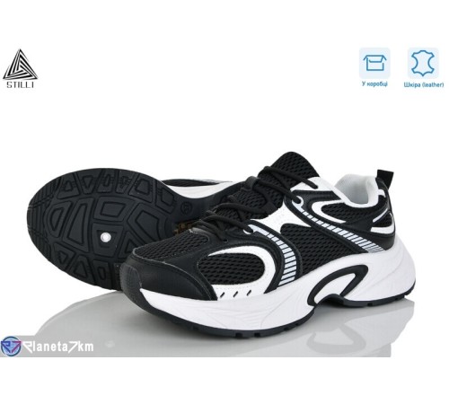 Кросівки жіночі на весну/осінь (8 пар р.36-41) чорний  "STILLI Group"