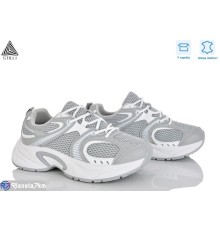 Кросівки жіночі на весну/осінь (8 пар р.36-41) сірий  "STILLI Group"