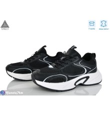 Кросівки жіночі на весну/осінь (8 пар р.36-41) чорний  "STILLI Group"