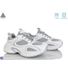 Кросівки жіночі на весну/осінь (8 пар р.36-41) сірий  "STILLI Group"