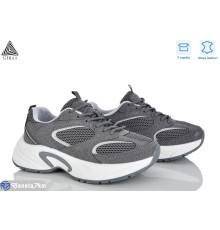 Кросівки жіночі на весну/осінь (8 пар р.36-41) сірий  "STILLI Group"