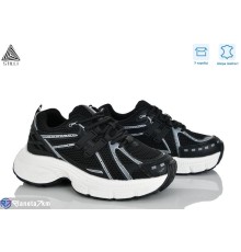 Кросівки жіночі на весну/осінь (8 пар р.36-41) чорний  "STILLI Group"