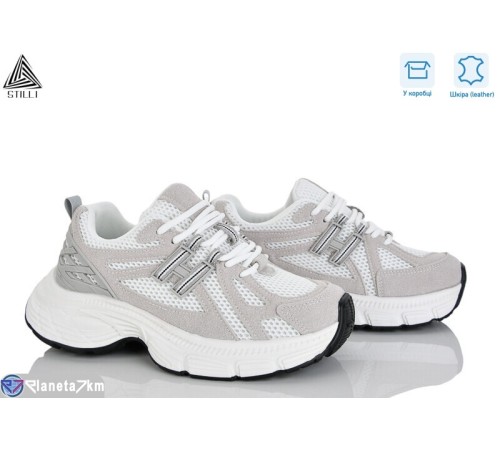 Кросівки жіночі на весну/осінь (8 пар р.36-41) білий  "STILLI Group"