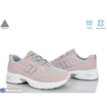 Кросівки жіночі на весну/осінь (8 пар р.36-41) рожевий  "STILLI Group"