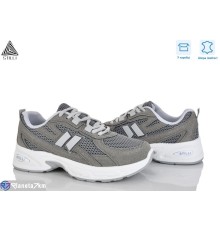 Кросівки жіночі на весну/осінь (8 пар р.36-41) сірий  "STILLI Group"