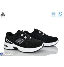 Кросівки жіночі на весну/осінь (8 пар р.36-41) чорний  "STILLI Group"