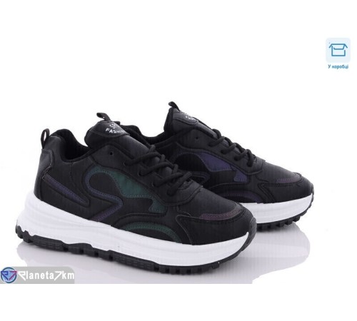 Кросівки жіночі на весну/осінь (8 пар р.36-41) чорний  "HoRIK"