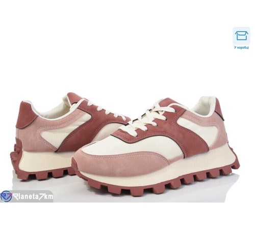 Кросівки жіночі на весну/осінь (8 пар р.36-41) рожевий  "HoRIK"