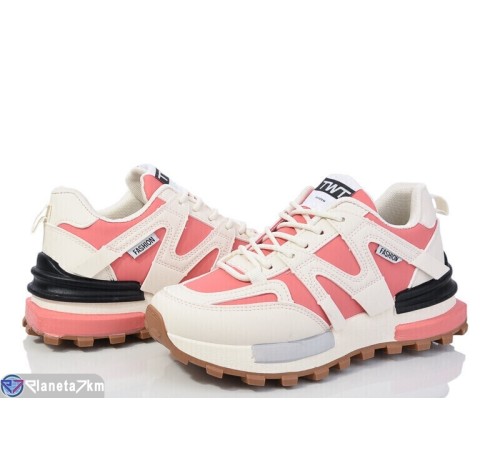 Кросівки жіночі на весну/осінь (8 пар р.36-41) рожевий  "HoRIK"