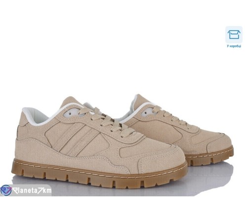 Кросівки жіночі на весну/осінь (8 пар р.37-41) бежевий  "HoRIK"