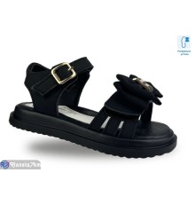 Дитячі босоніжки на літо (8 пар р.26-31) чорний  "STRONGO"