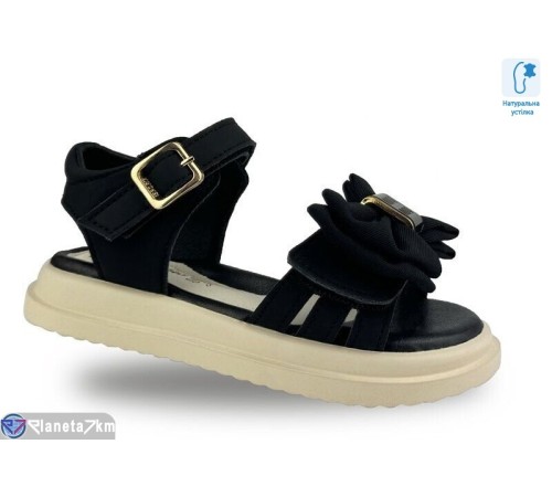 Дитячі босоніжки на літо (8 пар р.26-31) чорний  "STRONGO"