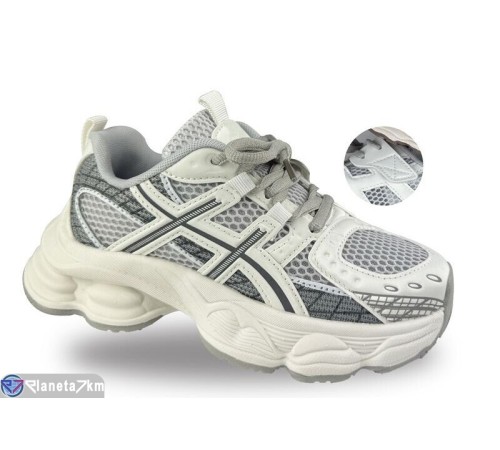 Дитячі кросівки на весну/осінь (8 пар р.33-38) білий  "STRONGO"