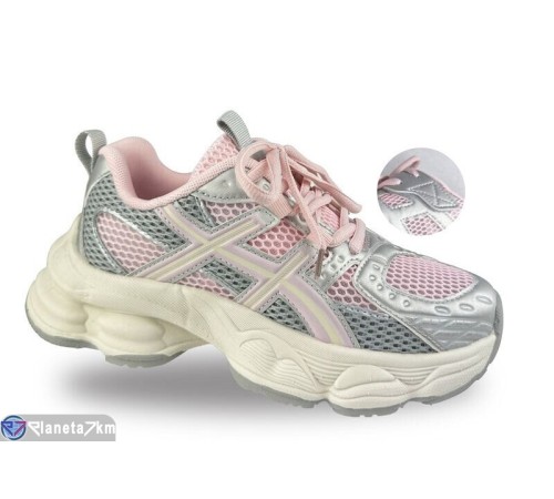 Дитячі кросівки на весну/осінь (8 пар р.33-38) рожевий  "STRONGO"