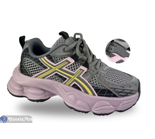 Дитячі кросівки на весну/осінь (8 пар р.33-38) фіолетовий  "STRONGO"