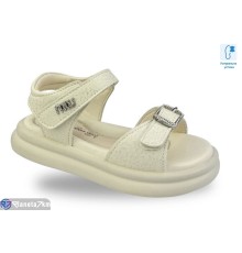 Дитячі босоніжки на літо (8 пар р.30-37) бежевий  "STRONGO"