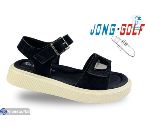 Дитячі босоніжки на літо (8 пар р.30-37) чорний  "STRONGO"