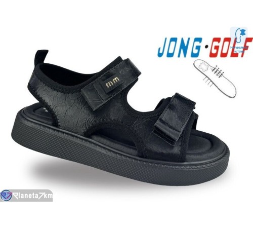 Дитячі босоніжки на літо (8 пар р.30-37) чорний  "STRONGO"