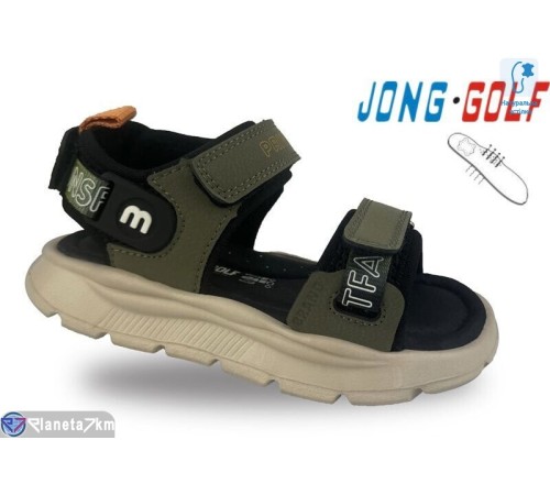 Сандалі дитячі на літо (8 пар р.31-36) зелений  "STRONGO"