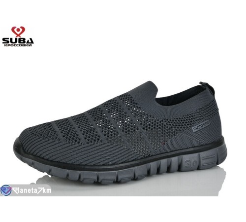 Кросівки чоловічі на літо (8 пар р.41-46) сірий  "SUBA"