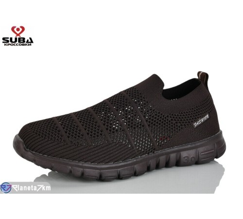 Кросівки чоловічі на літо (8 пар р.41-46) коричневий  "SUBA"