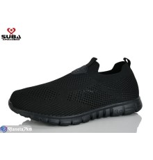 Кросівки чоловічі на літо (8 пар р.41-46) чорний  "SUBA"