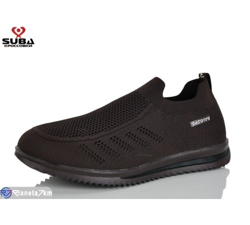 Кросівки чоловічі на літо (8 пар р.41-46) коричневий  "SUBA"