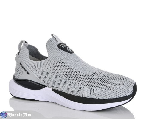 Кросівки чоловічі на літо (8 пар р.41-46) сірий  "Bocelli"