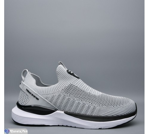 Кросівки чоловічі на літо (8 пар р.41-46) сірий  "Bocelli"