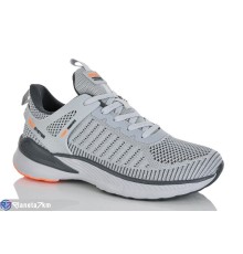 Кросівки чоловічі на літо (8 пар р.41-46) сірий  "Bocelli"