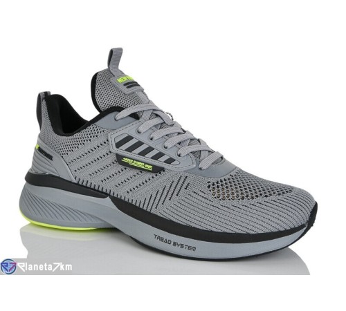 Кросівки чоловічі на літо (8 пар р.41-46) сірий  "Bocelli"