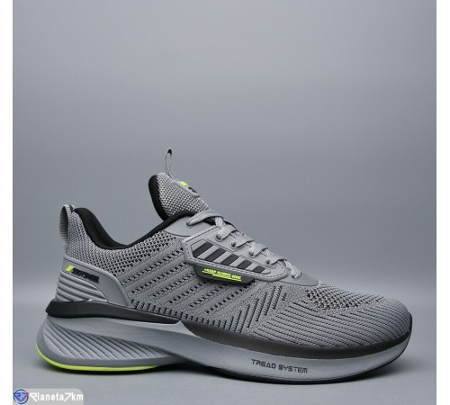 Кросівки чоловічі на літо (8 пар р.41-46) сірий  "Bocelli"