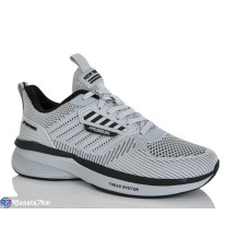 Кросівки чоловічі на літо (8 пар р.41-46) сірий  "Bocelli"