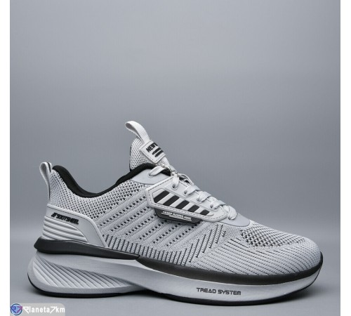 Кросівки чоловічі на літо (8 пар р.41-46) сірий  "Bocelli"