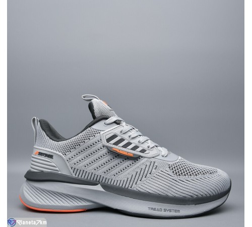 Кросівки чоловічі на літо (8 пар р.41-46) сірий  "Bocelli"