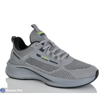 Кросівки чоловічі на літо (8 пар р.41-46) сірий  "Bocelli"