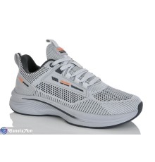 Кросівки чоловічі на літо (8 пар р.41-46) сірий  "Bocelli"