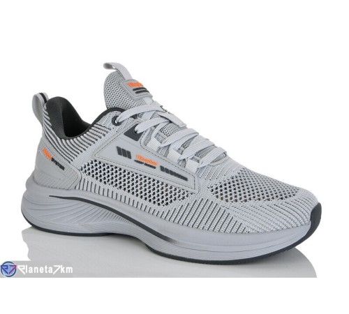 Кросівки чоловічі на літо (8 пар р.41-46) сірий  "Bocelli"