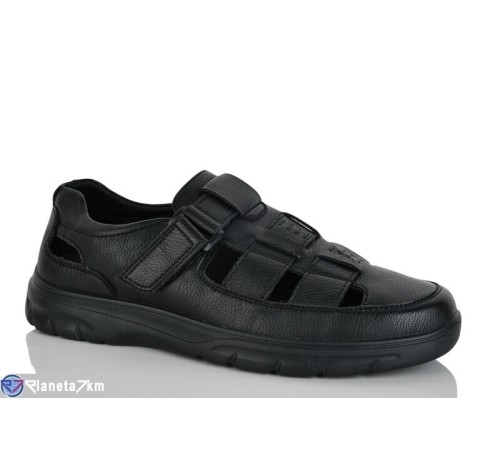 Сандалі чоловічі на літо (8 пар р.40-45) чорний  "MELONI"