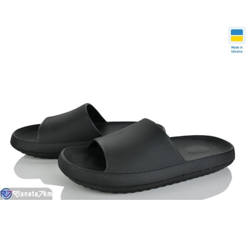 Шлепки чоловічі на літо (8 пар р.41-44) чорний  "INPIRE"