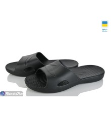 Шлепки жіночі на літо (5 пар р.37-41) чорний  "INPIRE"
