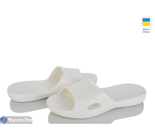 Шлепки жіночі на літо (5 пар р.37-41) білий  "INPIRE"