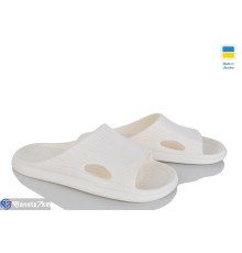 Шлепки жіночі на літо (5 пар р.37-41) білий  "INPIRE"