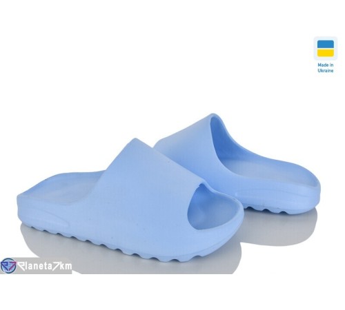 Шлепки жіночі на літо (10 пар р.36-41) блакитний  "INPIRE"