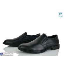 Туфлі чоловічі на весну/осінь (8 пар р.39-44) чорний  "KULIBABA"