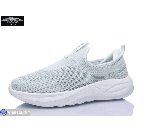 Кросівки жіночі на літо (8 пар р.36-41) блакитний  "Baas"